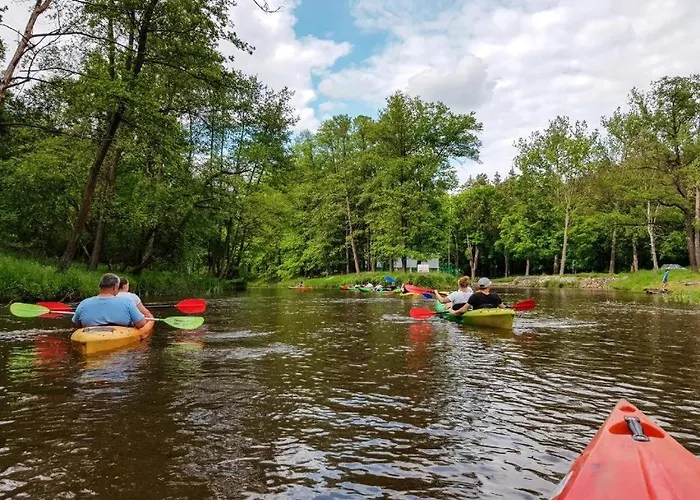 Letniskowy - żółty-całoroczny Dom wakacyjny *