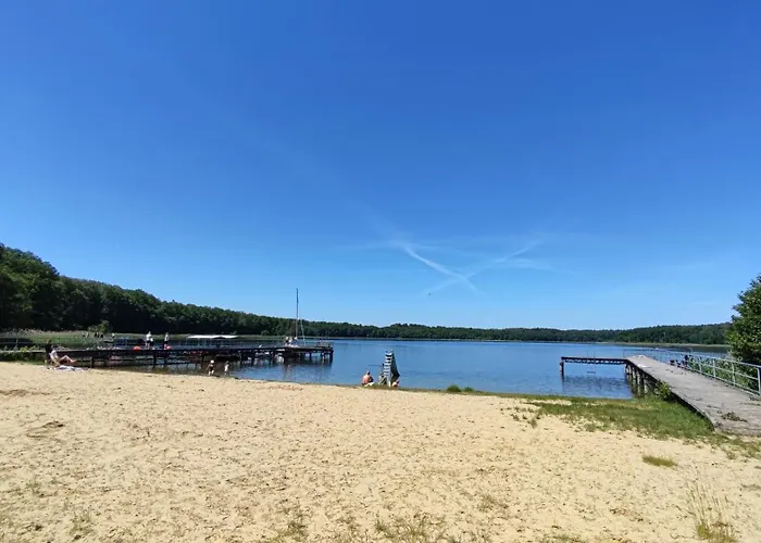 Letniskowy - żółty-całoroczny Dom wakacyjny Rzeczenica