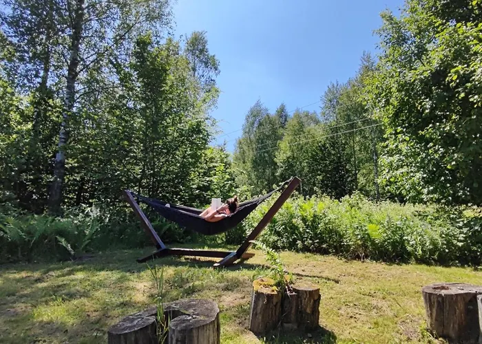 Dom wakacyjny Letniskowy - żółty-całoroczny